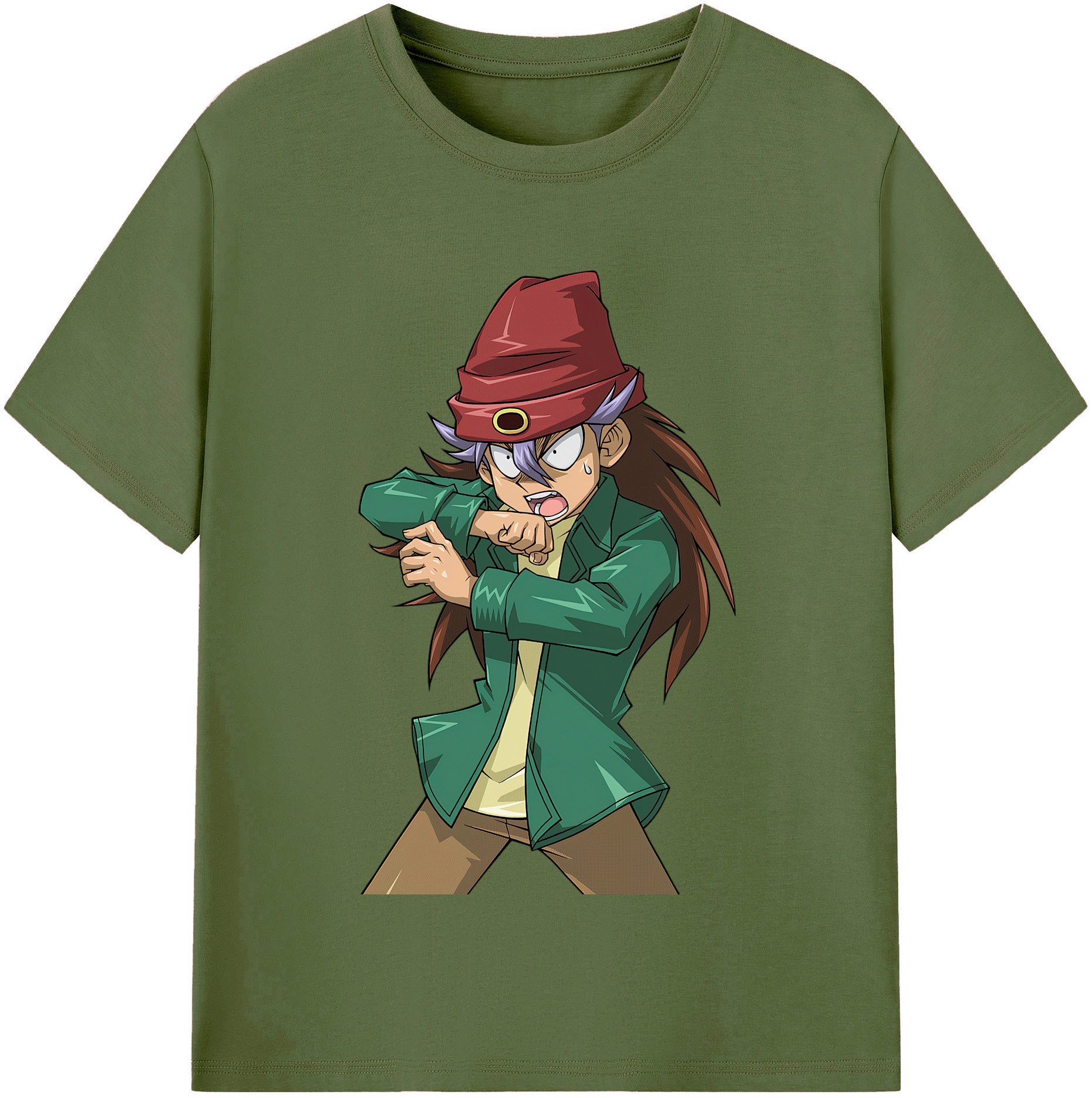（画像用） 遊☆戯☆王 Yu-Gi-Oh! 綿100％半袖Tシャツ（フロントプリント）